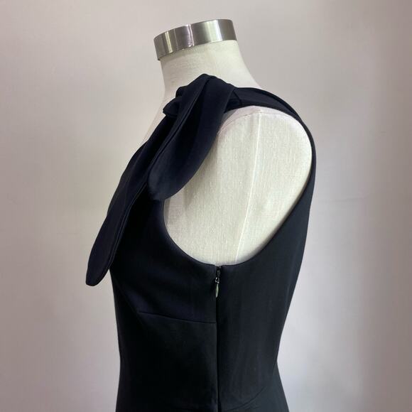 Banana Republic Womens One Shoulder Ponte Fit and Flare Dress Size 6 - Picture 6 of 16